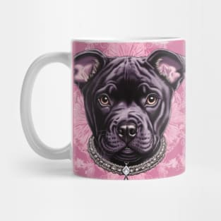 Black Staffy Mug